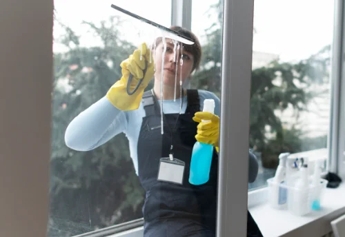 Nettoyage de vitres intérieures et extérieures à Pinols